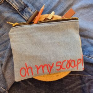 Denim Tote - Light Blue
