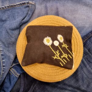 Denim Pouch - Single Pocket - Brown