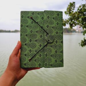 Sandesha-Upcycled Handloom Fabric Journal