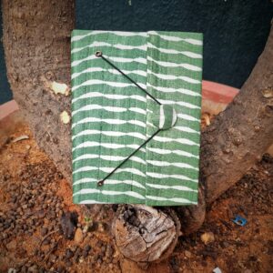 Rhythmic-Upcycled Handloom Fabric Journal