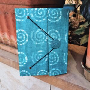 Calmness-Upcycled Handloom Fabric Journal