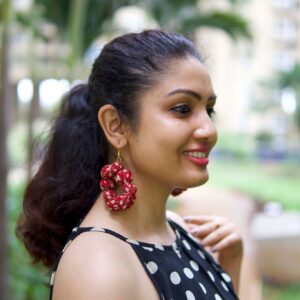 Aysha Textile Earring