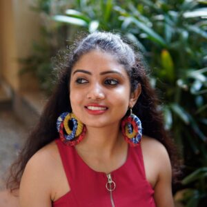 Rangoli Textile Earring